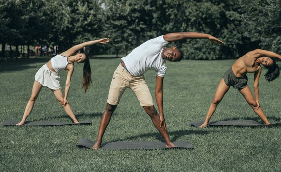 yoga group